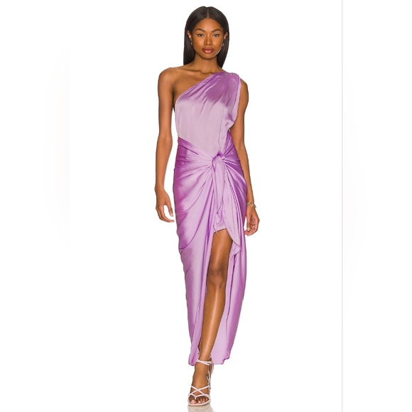 16. NWT BAOBAB X REVOLVE MAREA DRESS IN ORCHID - Picture 4 of 8